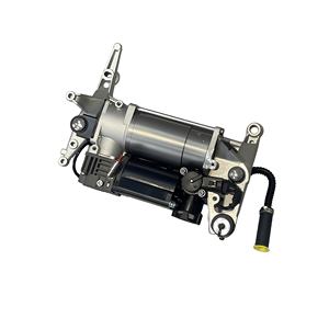 Pièces de rechange de système de suspension pneumatique de marque Hanfude pour Volkswagen <span class=keywords><strong>Touareg</strong></span> Audi Porsche Cayenne pompe de compresseur d'air avec support - Product Image 3