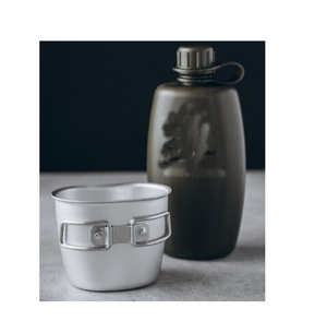 DF446 Bouteille et tasses de camping personnalisées pour l'extérieur, fabriquées selon votre dessin et spécifications - Product Image 4