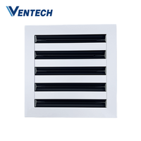 Diffuseur linéaire réglable à 5 fentes en aluminium pour conduits d'air conditionné Ventech HVAC