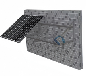 Système de montage mural léger et résistant à la corrosion, réglable et durable pour panneaux solaires - Product Image 2
