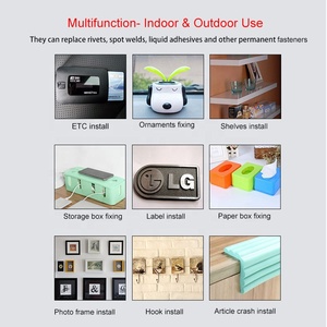 Snm chấm thấp tack mạnh mẽ Nano vòng hai mặt dính gắn băng nhiệt độ cao chết cắt cho bóng bán buôn - Product Image 4