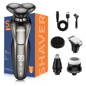 Afeitadora 5 en 1 para Hombre, Recargable por USB, Multifuncional, con Cabezales Flotantes, para Uso Doméstico y en Hoteles - Product Image 1