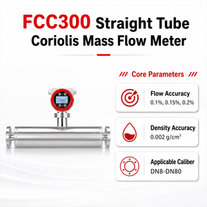 เครื่องวัดอัตราการไหลของมวลแบบคอริโอลิส SINOMEASURE FCC300 สำหรับ - Product Image 6