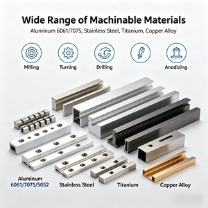 Servicio de Mecanizado CNC de Torneado y Fresado para Piezas de Latón (Producción por Pedido Personalizado, Componentes Torneados y Fresados de Precisión) - Product Image 2