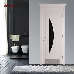 Bianco <span class=keywords><strong>grigio</strong></span> combinazione moden design interior luce della stanza vernice MDF compensato modellato <span class=keywords><strong>porte</strong></span> - Product Image 5