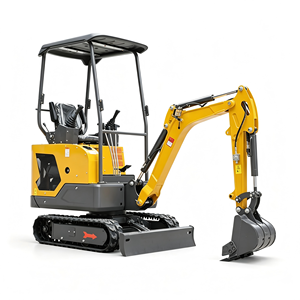 Mini-excavatrice puissante, excavatrice compacte sur chenilles pour la construction, l'aménagement paysager et l'agriculture - Product Image 2
