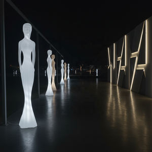 Lampada da Terra LED Myyour <span class=keywords><strong>Penelope</strong></span>, Stile Nordico Creativo di Lusso, per Negozi di Abbigliamento e Sfilate di Moda - Product Image 3