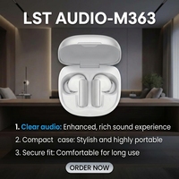 Écouteurs sans fil à réduction de bruit ANC/ENC, étanches IPX-5, LED pour son Hi-Fi V6.0, autonomie de 5 à 10 heures, écouteurs intra-auriculaires