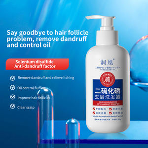 Private Label donne alleviare il prurito del cuoio capelluto <span class=keywords><strong>selenio</strong></span> <span class=keywords><strong>solfuro</strong></span> medico organico Anti forfora Shampoo per capelli per gli uomini - Product Image 1