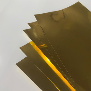 Films en rouleaux PET en plastique <span class=keywords><strong>thermoformable</strong></span>, double face, métallisés or, de qualité alimentaire, écologiques, non toxiques, <span class=keywords><strong>pour</strong></span> thermoformage - Product Image 3