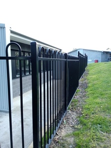 Clôture modulaire en métal au design moderne Panneaux de clôture à lattes pour l'intimité Clôture de <span class=keywords><strong>jardin</strong></span> extérieure - Product Image 3