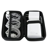 Boîte de rangement pour gadgets numériques EVA avec logo personnalisé Organisateur d'outils électroniques Banque d'alimentation pour téléphone de voyage Boîte d'emballage pour chargeur de câble USB