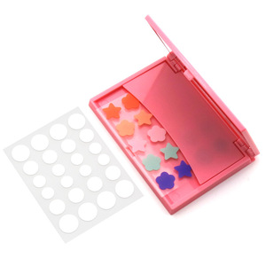 Miếng dán mụn dạng sao dễ thương, chứa hydrocolloid, hấp thụ chất lỏng và giảm đỏ, sản phẩm chăm sóc da thuần chay và không thử nghiệm trên động vật (32 miếng) - Product Image 3