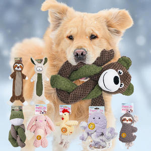 Pet Dog tương tác đồ chơi trung bình lớn chó squeak đồ chơi sang trọng bền con chó nhai đồ chơi - Product Image 1