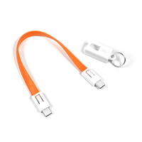 Cable de Carga USB 2 en 1 Personalizado 2026, Llavero Multifunción, Cable de Datos Personalizable para Teléfono Móvil y Banco de Energía