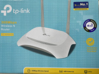 Routeur sans fil TP-Link TL-WR841N TPLINK, double antenne, 300 Mbps, version anglaise, pour maison intelligente, ONU