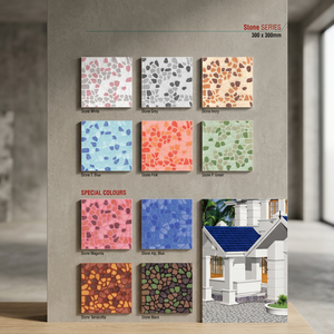 Carreaux de sol en céramique modernes imprimés par jet d'encre 300x300mm, imperméables, antidérapants, design émaillé de qualité supérieure - Product Image 3