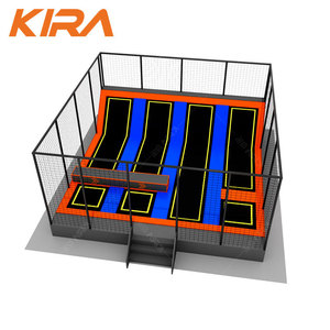 Parc de trampolines le plus vendu petit <span class=keywords><strong>trampoline</strong></span> d'intérieur pour enfants avec filet de protection pour centre commercial - Product Image 5