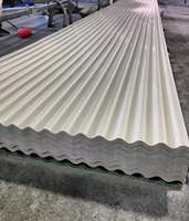 Tejas de Techo Corrugadas de Resina Sintética ASA, Tejas de Techo de PVC Impermeables, Láminas de Techo de Plástico UPVC para Almacenes Exteriores