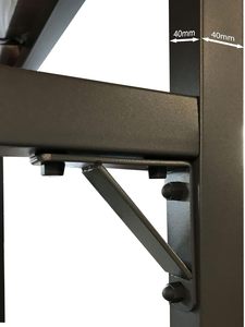 Support à <span class=keywords><strong>bois</strong></span> <span class=keywords><strong>de</strong></span> <span class=keywords><strong>chauffage</strong></span> en métal très populaire 130 x 70 x 185 cm, abri <span class=keywords><strong>de</strong></span> jardin <span class=keywords><strong>pour</strong></span> <span class=keywords><strong>bois</strong></span> <span class=keywords><strong>de</strong></span> <span class=keywords><strong>chauffage</strong></span>, aide au rangement et à l'empilage extérieur <span class=keywords><strong>pour</strong></span> le stockage du <span class=keywords><strong>bois</strong></span> - Product Image 6