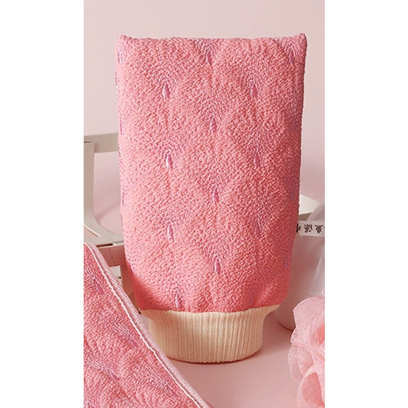 Serviette de bain sirène [rose]