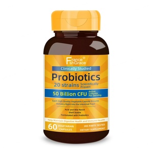 Extraits de Probiotiques Premium 60 Capsules Végétales Soutiennent et Maintiennent la Santé Digestive Complément Alimentaire pour Adultes Capsules de Probiotiques - Product Image 6