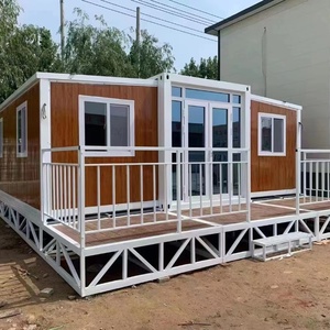 40ft 2 <span class=keywords><strong>Tiny</strong></span> ft cánh năng lượng mặt trời sang trọng trực tiếp prefab tùy chỉnh kép mở rộng gấp hiện đại Modular biệt thự container nhà - Product Image 3