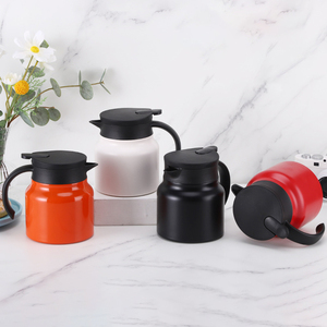 Jarra de café térmica de acero inoxidable de 34oz, termo aislado al vacío, botella de agua para bebidas calientes/frías - Product Image 3
