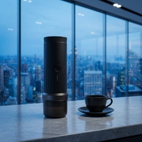 Nouvelle arrivée, machine à expresso portable, cafetière de voyage 58 mm, OEM ODM personnalisé