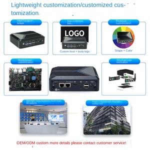 N1221 mini điều khiển công nghiệp máy tính j6412 tiêu thụ điện năng thấp mạng kép & hiển thị công nghiệp nhúng Mini pcs - Product Image 4