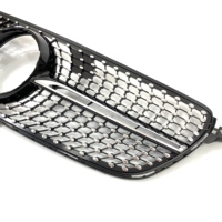 Grille noire diamant ABS pour Mercedes Benz Classe GLE W166 2015-2019