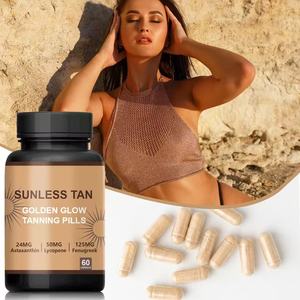 Capsules de beauté <span class=keywords><strong>sans</strong></span> <span class=keywords><strong>soleil</strong></span> Black Capsules 60 capsules/flacon Formule Astaxanthine+Lycopène - Product Image 1