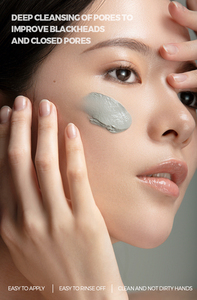 Máscara de barro para aplicación de suciedad <span class=keywords><strong>facial</strong></span> profunda con ácido salicílico, espinillas y acné, contracción de poros, <span class=keywords><strong>limpieza</strong></span> de poros cerrados - Product Image 2