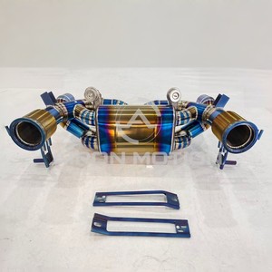 Escape de Titanio <span class=keywords><strong>Airon</strong></span> para Lamborghini Huracan EVO/STO/Performante/Tecnica 5.2L V10, Silenciador Trasero con Válvulas - Product Image 4