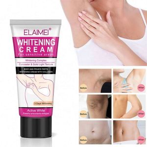 Crema Corporal Blanqueadora ELAIMEI para Axilas, Entre Piernas, Rodillas y Partes Íntimas, Fórmula Blanqueadora para Axilas - Product Image 3
