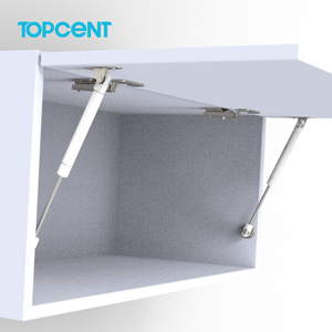 Topcent 30N-250N Vente Chaude Quincaillerie pour Meubles Charnière de Levage à <span class=keywords><strong>Piston</strong></span> à Fermeture Douce avec Ressort à Gaz pour Support de Meuble - Product Image 5