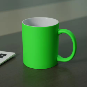 Tazza <span class=keywords><strong>da</strong></span> Caffè in <span class=keywords><strong>Ceramica</strong></span> <span class=keywords><strong>Fai</strong></span>-<span class=keywords><strong>da</strong></span>-<span class=keywords><strong>Te</strong></span> di Alta Qualità, Tazza Vuota con Rivestimento Smaltato Spray Fluorescente - Product Image 5