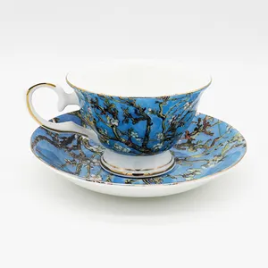 Wholesale retail dish ceramic coffee cup For Drinking water