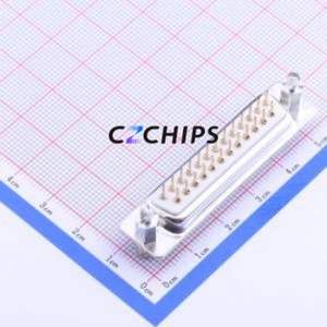 Z-SUBDPCF5071092 D-Sub/VGA Connector Through hole Component (THT) Connector Female 25P Through Hole 2 - Product Image 2