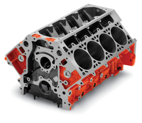 Bloc-cylindres en fonte LSX 19260095 pour moteurs GM LS Series 6.2L 7.0L 7.4L V8 6-boulons, conception haute performance