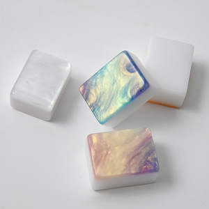 Customized 160 American Crystal American <b>Mahjong</b> Hand-painted Modern Foldable <b>Mahjong</b> Acrylic Tiles <b>Set</b> Luxury Game Gift - Product Image 4