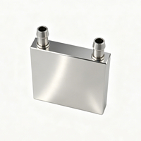 Système de refroidissement liquide en aluminium pour processeur de PC portable