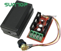 Contrôleur de vitesse de moteur 2000W 10-50V MAX 40a PWM DC contrôleur HHO RC commutateur de vitesse Variable réglable