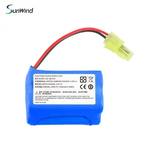 XB2700 V2930 V2700Z VAC-XB2700 V2700 Replacement Battery 4.8V 1500mAh Ni-Mh Compatible with Euro Pro for Shark Vacuum Carpet