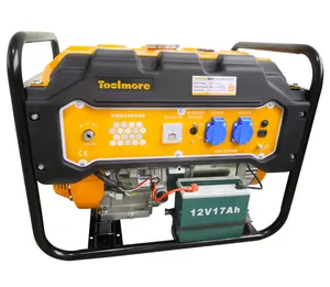 Gasoline electric generator air cooled 6000w gasoline generator low fuel consumption gasoline generator