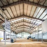 Almacén Portátil de Estructura de Acero, Almacén Prefabricado de Estructura de Acero, Edificio de Almacenamiento