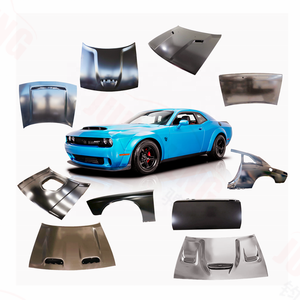 Capó de Aluminio Estilo <span class=keywords><strong>SRT8</strong></span> 392 para Dodge Charger 2008-2011-2014, Piezas de Carrocería - Product Image 6