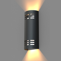 Goldsuno नई आगमन आधुनिक दीवार downlights इनडोर ऊपर नीचे रोशनी IP65 निविड़ अंधकार प्रकाश स्थिरता