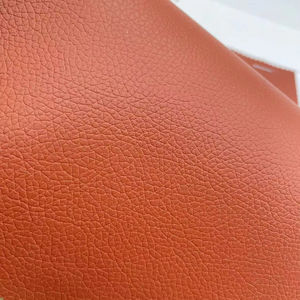 Direkter Werks vorrat 0,6 MM Litchi <span class=keywords><strong>PVC</strong></span>-Leder mit wasserdichter Strick technik für Sofa taschen Stühle Dekoratives Zubehör - Product Image 2