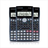 Calculatrice scientifique FX-100MS au prix d'usine, calculatrice de test personnalisée, calculatrice scientifique pour les étudiants, fournitures scolaires, batterie